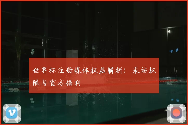 世界杯注册媒体权益解析:采访权限与官方福利