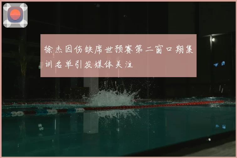 徐杰因伤缺席世预赛第二窗口期集训名单引发媒体关注