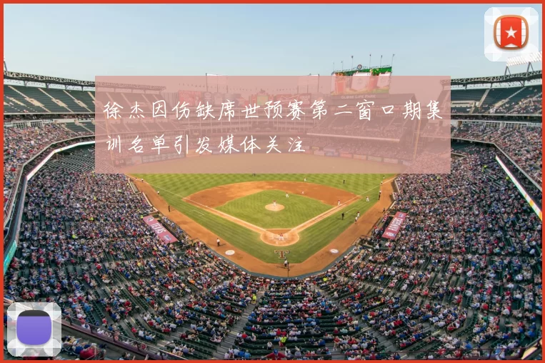 徐杰因伤缺席世预赛第二窗口期集训名单引发媒体关注